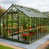 Elite Thyme 8x12 Olive Greenhouse