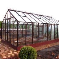 Elite Titan 1000 10x20 Greenhouse in Brown