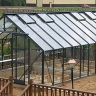 Elite Titan 1200 12x22 Greenhouse with Grey Powder Coating