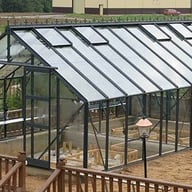Elite Titan 1200 12x22 Greenhouse with Grey Powder Coating