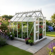 Elite Titan 6x10 Greenhouse White