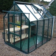 Elite Titan 8X6 (NOMINAL), GREEN, TOUGHENED GLASS