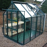 Elite Titan 8X6 (NOMINAL), GREEN, TOUGHENED GLASS