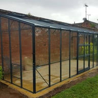 Elite Titan K800 8x20 Lean to Greenhouse Toughened Glazing