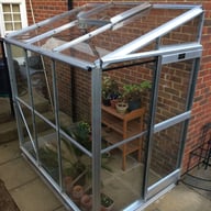 Elite Windsor 4x6 Aluminium Lean to Greenhouse