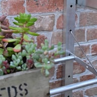 2x4 Access Value Lean To Greenhouse Aluminium Folding Shelves