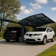 Palram Canopia Arizona Breeze Double Carport Grey