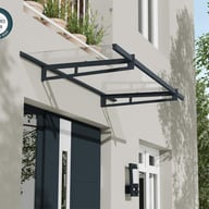 Bremen 2050 Grey Clear Door Canopy detail