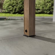 Palram Canopia Helsinki 3m x 4.7m Cedar Wood Patio Cover