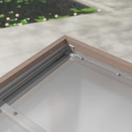 Helsinki 3m x 6.6m Cedar Wood Patio Cover detail