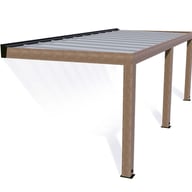 Helsinki 3m x 7.3m Cedar Wood Patio Cover product view