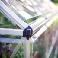 Palram Canopia Octave 8x12 Silver Polycarbonate Greenhouse