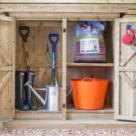 Garden Village Gisburn Medium Wooden Tool Store