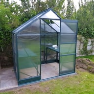 Green Vitavia Apollo 6x4 Greenhouse Polycarbonate Glazing