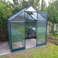 Green Vitavia Apollo 6x4 Greenhouse Polycarbonate Glazing