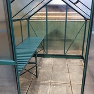 Green Vitavia Apollo 8x6 Greenhouse with Polycarbonate Glazing