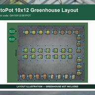 Automatic Watering System for 10x12 Greenhouse - Kit 6