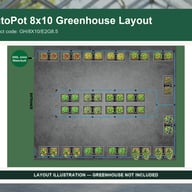 Automatic Watering System for 8x10 Greenhouse - Kit 5