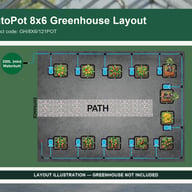 Automatic Watering System for 8x6 Greenhouse - Kit 4