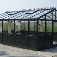 10x14 Janssens Helios Retro Greenhouse
