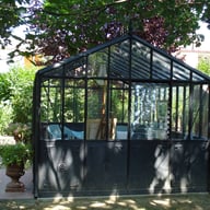 7x7 Janssens Helios Retro Greenhouse Gable