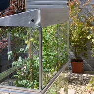 2x4 Access Mini Greenhouse Glass Back