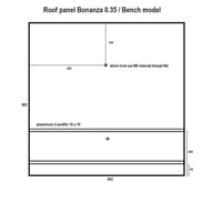 Bonanza 0.35m2 Grow Cabinet (Empty)
