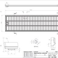 Ebb and Flow Tray 2040 x 630mm