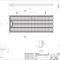 Ebb and Flow Tray 2040 x 800mm