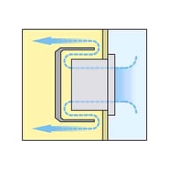 G-Tools Panel Air Inlet 76mm