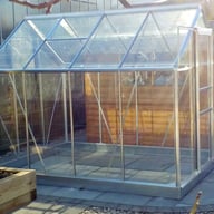 Halls Popular 6x8 Aluminium Greenhouse