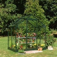 Halls Popular Green 6x4 Greenhouse