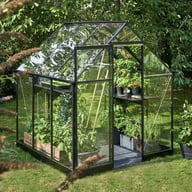 Halls Qube 6x6 Greenhouse Left Side View