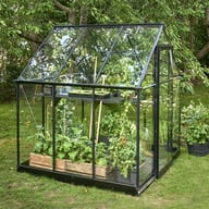 Halls Qube 6x6 Greenhouse Side Corner View
