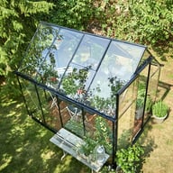 Halls Qube 8x6 Greenhouse Elevated View