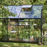 Halls Qube 8x6 Greenhouse Side View