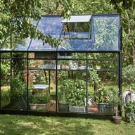 Halls Qube 8x6 Greenhouse Vent View