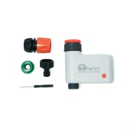 Smart tap controller fitted to a garden tap