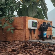 WaterMate Pro fitted inside a greenhouse