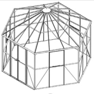 Hexagonal Halls Atrium View