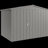 Hormann Juno 10x7 Apex Metal Garden Shed Studio View