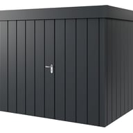 Hormann Juno 10x7 Pent Metal Garden Shed Anthracite Grey