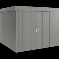 Hormann Juno 10x8.5 Pent Metal Garden Shed Studio View