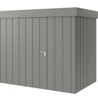 Hormann Juno 8.5x5.5 Pent Metal Garden Shed Studio View