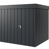 Hormann Juno 8.5x7 Pent Metal Garden Shed Anthracite Grey