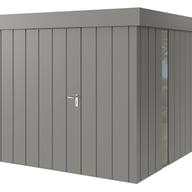 Hormann Juno 8.5x8.5 Pent Metal Garden Shed Studio View