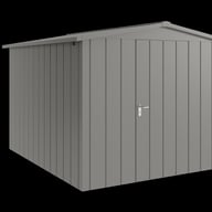Hormann Juno 9x10 Apex Metal Garden Shed Studio View