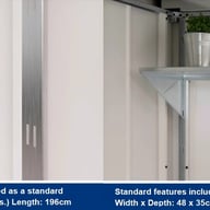 Hormann Juno Shelf Strip Included