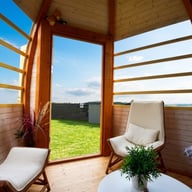 Lichfield Crown Smart Wooden Garden Room Interior
