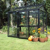 Janssens Helios Urban 5x8 Greenhouse in Black